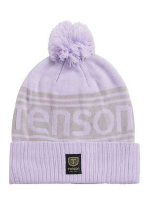 TENSON Pom-Pom Beanie světle fialový