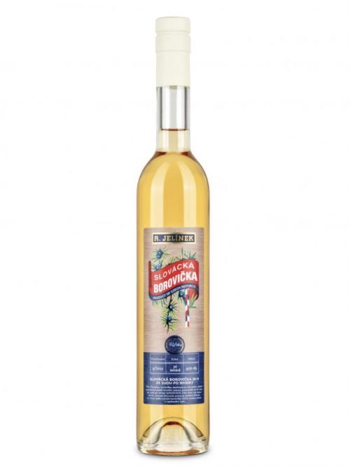 Slovácká Borovička 2019 ze sudu po whisky 45% 0,5l