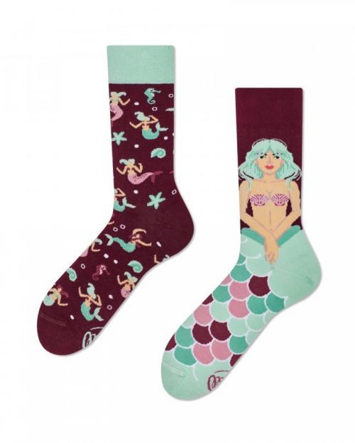 Many Mornings Ponožky klasik Mystic mermaid 43-46
