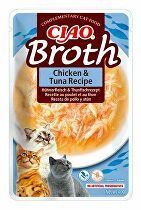 Churu Cat CIAO Broth Chicken&Tuna Recipe 40g 5 + 1 zdarma