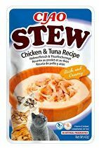 Churu Cat CIAO Stew Chicken&Tuna Recipe 40g 5 + 1 zdarma