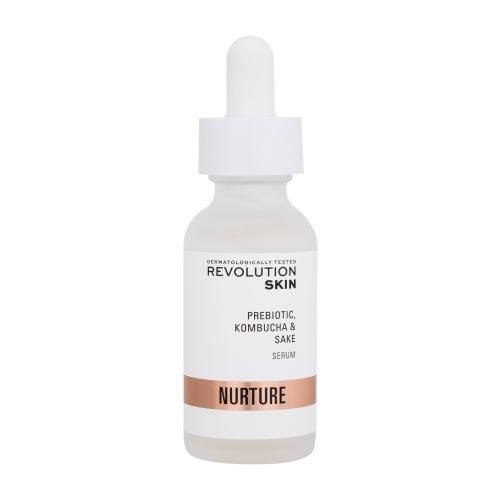 Revolution Skincare Nurture Prebiotic Kombucha & Sake Serum 30 ml hydratační a ochranné pleťové sérum pro ženy