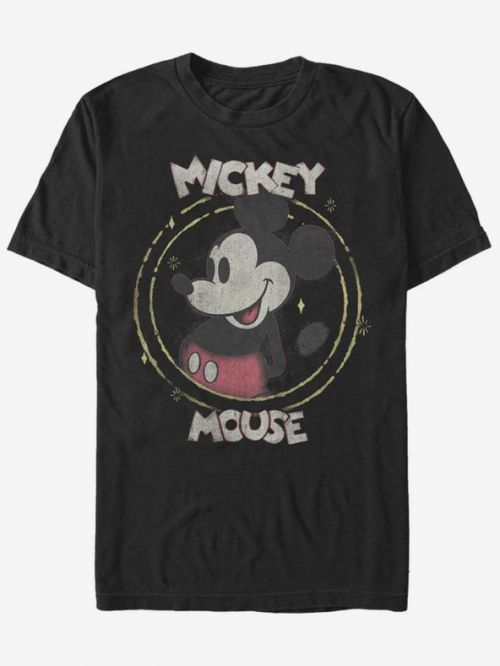 ZOOT.Fan Disney Mickey Mouse Triko Černá