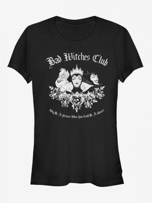 ZOOT.Fan Disney Bad Witches Club Triko Černá