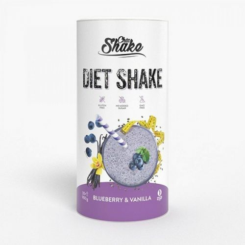 Chia shake Dietní koktejl - Borůvka a vanilka 900 g