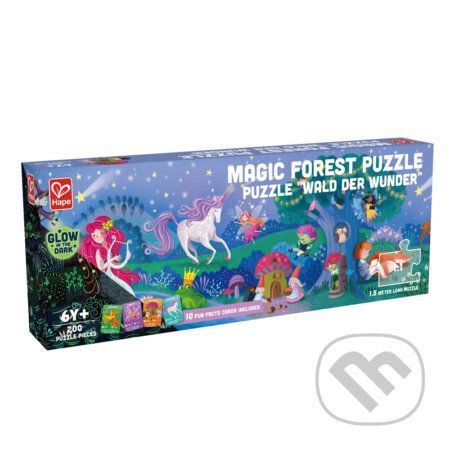 Svietiace puzzle Les 1,5m - Hape