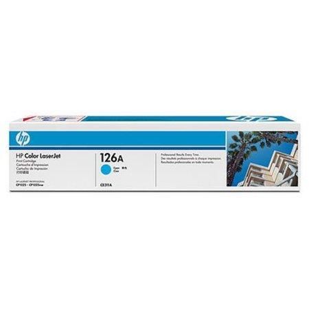 Toner HP CE311A 126A azurový pro HP CLJ CP1025 (cca 1000 str), CE311A