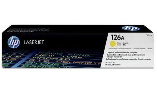 Toner HP CE312A 126A žlutý pro HP CLJ CP1025 (cca 1000 str), CE312A