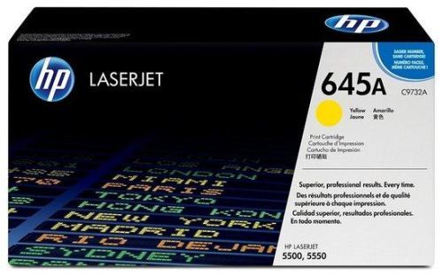 Toner HP C9732A žlutý (12 000str./5%), C9732A