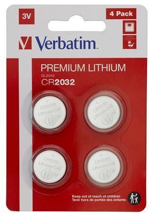 VERBATIM Lithium baterie CR2032 3V 2 Pack