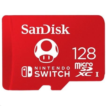 Paměťová karta Sandisk Micro SDXC 512GB UHS-I U3 (V30) pro Nintendo Switch (100R/90W)