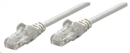 Intellinet patch kabel, Cat6A Certified, CU, SFTP, LSOH, RJ45, 1.5 m, šedý