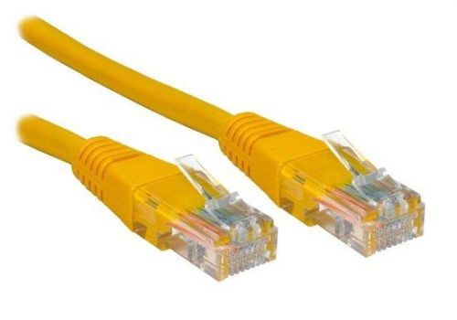 Patch kabel Cat6, UTP - 3m, žlutý