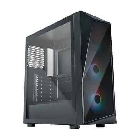 Cooler Master case CMP 520, mini-ITX, bez zdroje, průhledná bočnice, černá, CP520-KGNN-S00