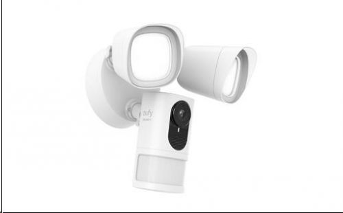 Anker Eufy Floodlight Cam 2K White - Samostatná  2K kamera, 220V, 100dB alarm, reflektor 2500 lumenů, zorný úhel 130°