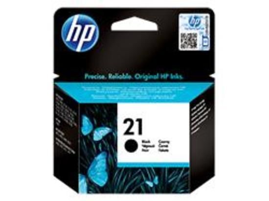 HP 21 Black Ink Cart, 5 ml, C9351AE (190 pages), C9351AE#UUQ