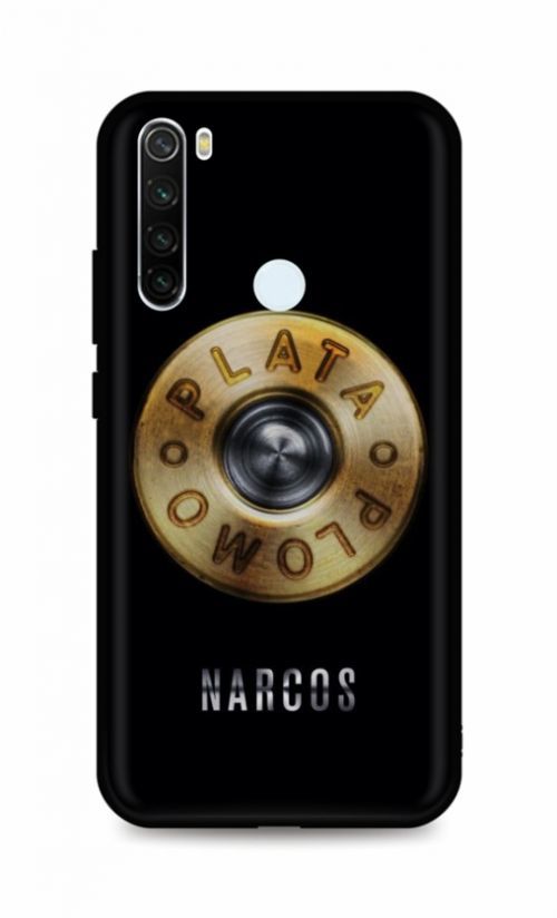 Kryt TopQ Xiaomi Redmi Note 8T silikon Plata O Plomo 85820