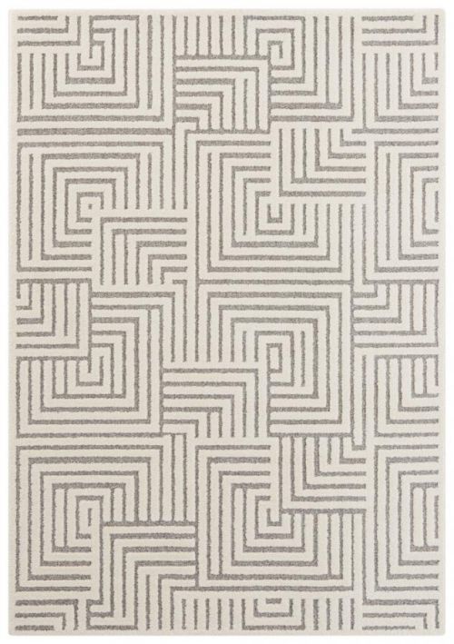 ELLE Decoration koberce Kusový koberec New York 105093 Cream, grey - 120x170 cm Šedá