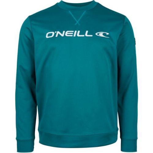 O'Neill RUTILE CREW FLEECE Pánská mikina, tyrkysová, velikost L