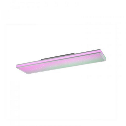 Leuchten Direkt LED stropní světlo Mario, CCT, RGB, 100x25cm, bílá, Obývací pokoj / jídelna, plast, 24.5W, P: 100 cm, L: 25 cm, K: 7.5cm
