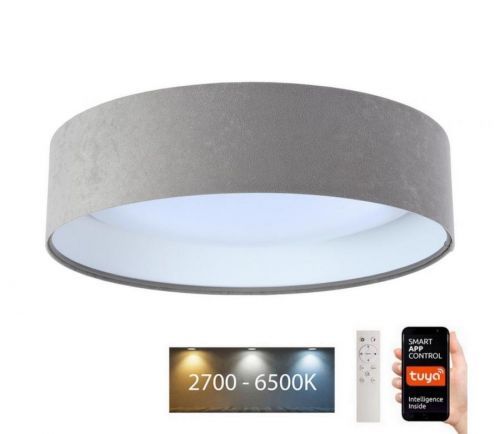 LED Stropní svítidlo SMART GALAXY LED/36W/230V Wi-Fi Tuya šedá/bílá + DO