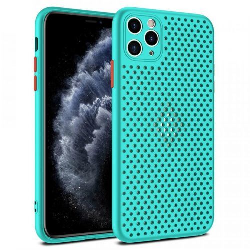 Tel Protect Breath pouzdro pro Xiaomi Redmi Note 8T - tyrkysová