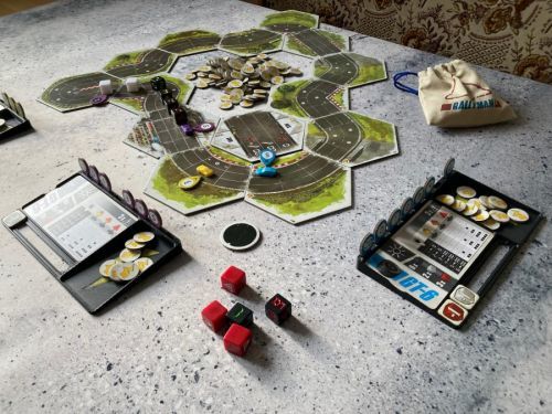 TLAMA games Rallyman GT - 3D držáky destiček vozů