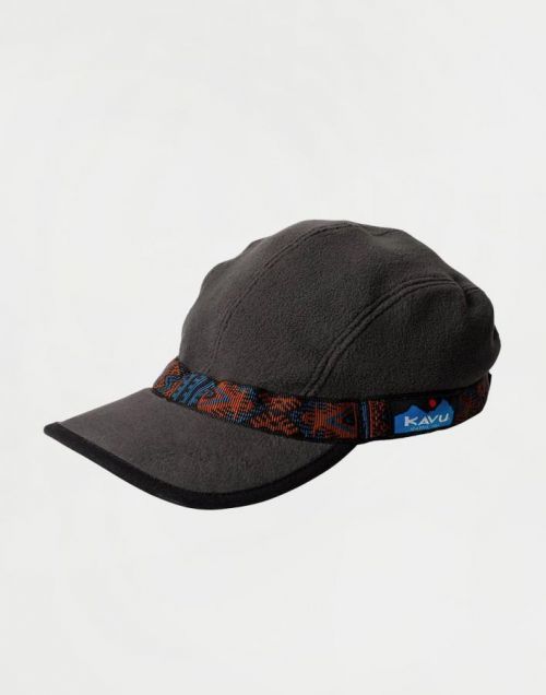 KAVU Fleece Strapcap Volcanic Grey L