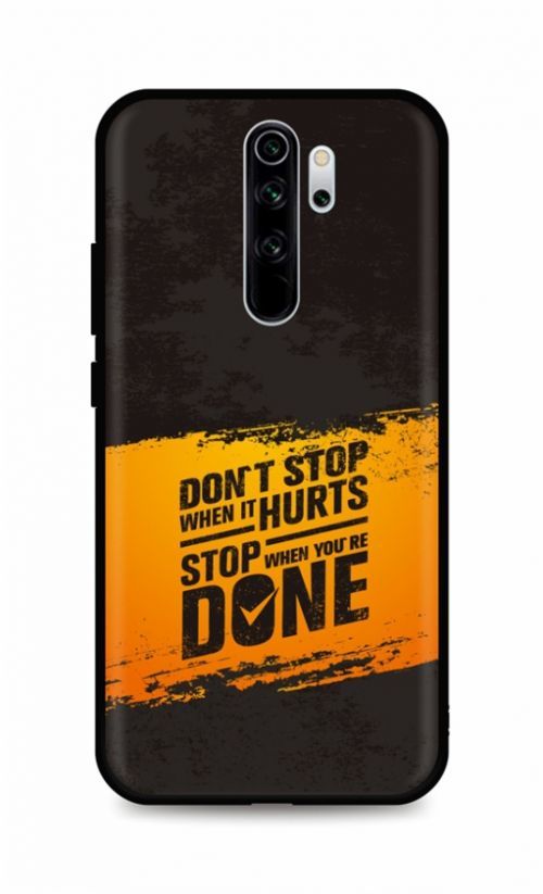 Kryt TopQ Xiaomi Redmi Note 8 Pro silikon Don't Stop 54174