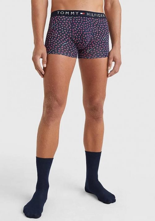 Pánský set Tommy Hilfiger UM0UM01996 0S8 L Tm. modrá