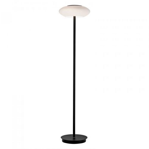 Q-Smart-Home Paul Neuhaus Q-ETIENNE LED stojací lampa, černá, Obývací pokoj / jídelna, hliník, plast, sklo, 24W, K: 152cm
