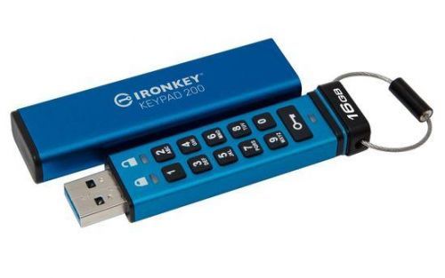 16GB Kingston Ironkey Keypad 200 FIPS 140-3 Lvl 3, IKKP200/16GB