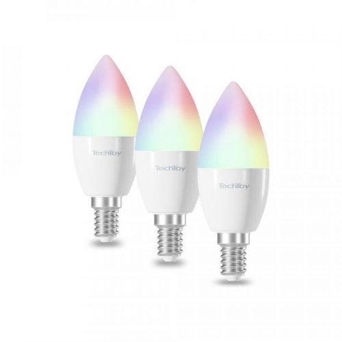 TechToy Smart Bulb RGB 4,4W E14 3ks