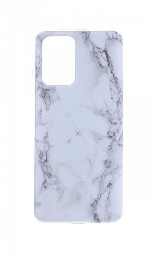 Kryt STYLE TopQ Xiaomi Redmi 10 Mramor bílý 85817