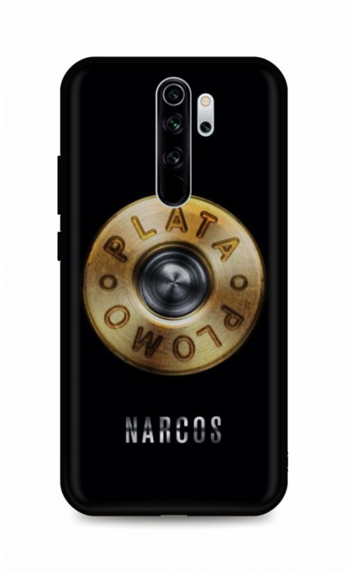 Kryt TopQ DARK Xiaomi Redmi Note 8 Pro Plata O Plomo 85933