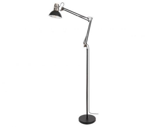 Rabalux Rabalux 2196 - Stojací lampa ARISTEO 1xE27/40W/230V černá/lesklý chrom