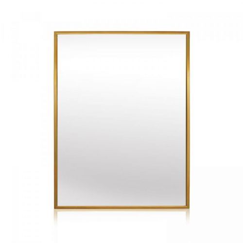 Casa Chic Croxley Nástěnné zrcadlo v kovovém rámu obdélníkové 70 x 50 cm