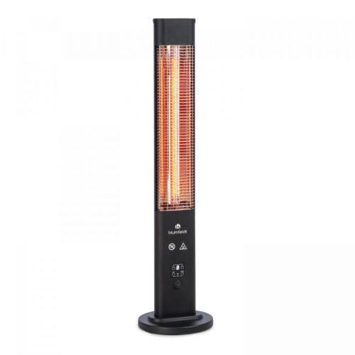 Blumfeldt Heat Guru Plus In & Out, ohřívač, 1200 W, 3 úrovně vytápění, černý