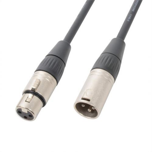 PD Connex DMX kabel 3pólový XLR- zástrčky, sameček - samička, 120 ohmů, 0,75m