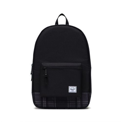 batoh HERSCHEL - Settlement Black Grayscale Plaid (05679)