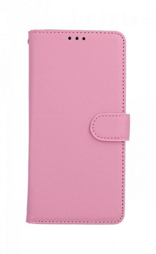Pouzdro TopQ Xiaomi Redmi A1 knížkové světle růžové s přezkou 86068