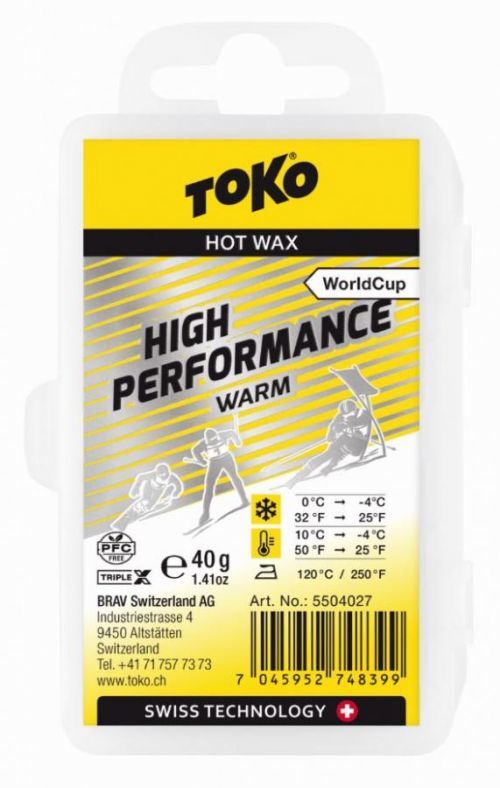 Toko PFC free World Cup High Performance Hot Wax Warm 40g 40g