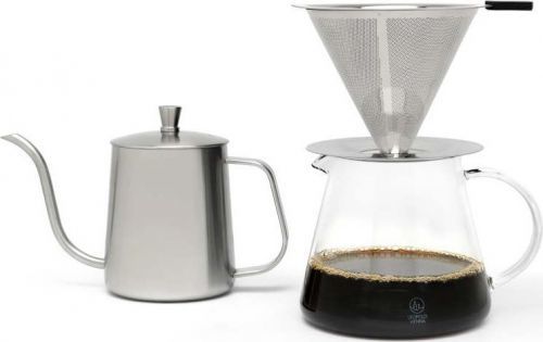 Dárkový set na přípravu překapávané kávy Slow Coffee - Leopold Vienna