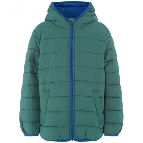 Benetton Boys Hooded Puffa Jacket