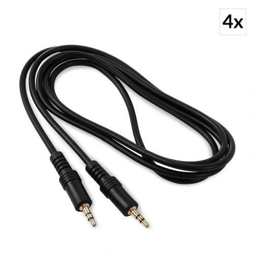 FrontStage 4x 3,5mm jack kabel, stereo, 1,5m