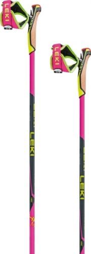 Leki HRC max - neonpink/neonyellow/carbon structure 155