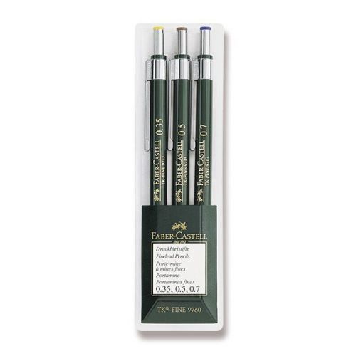 Sada Mechanická tužka Faber-Castell TK Fine 3ks 0041/1360300