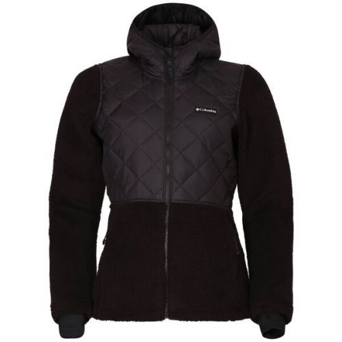 Columbia CRESTED PEAK FULL ZIP Dámská bunda, černá, velikost XL