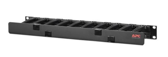 APC Horizontal Cable Manager, 1U Single Side w.Cover AR8602A, AR8602A