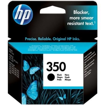 HP 350 Black Ink Cart, 4,5 ml, CB335EE (200 pages), CB335EE#BA3